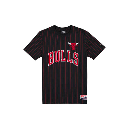 Chicago Bulls Throwback Applique Pinstripe T-Shirt