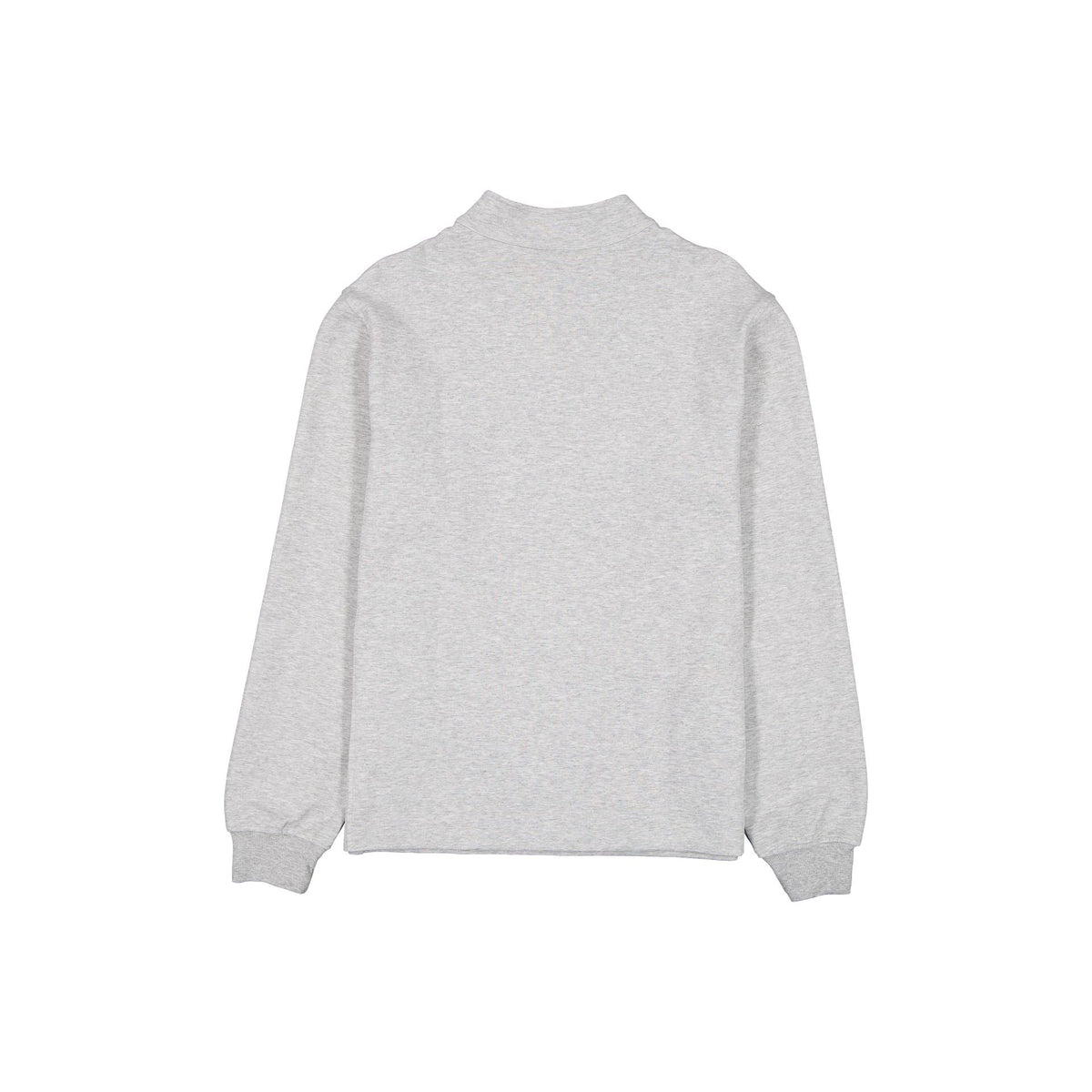 Atlanta Braves Logo Essentials Heather Gray Quarter Zip