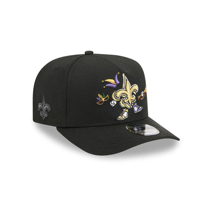 New Orleans Saints Cartoon 9FIFTY A-Frame Snapback Hat