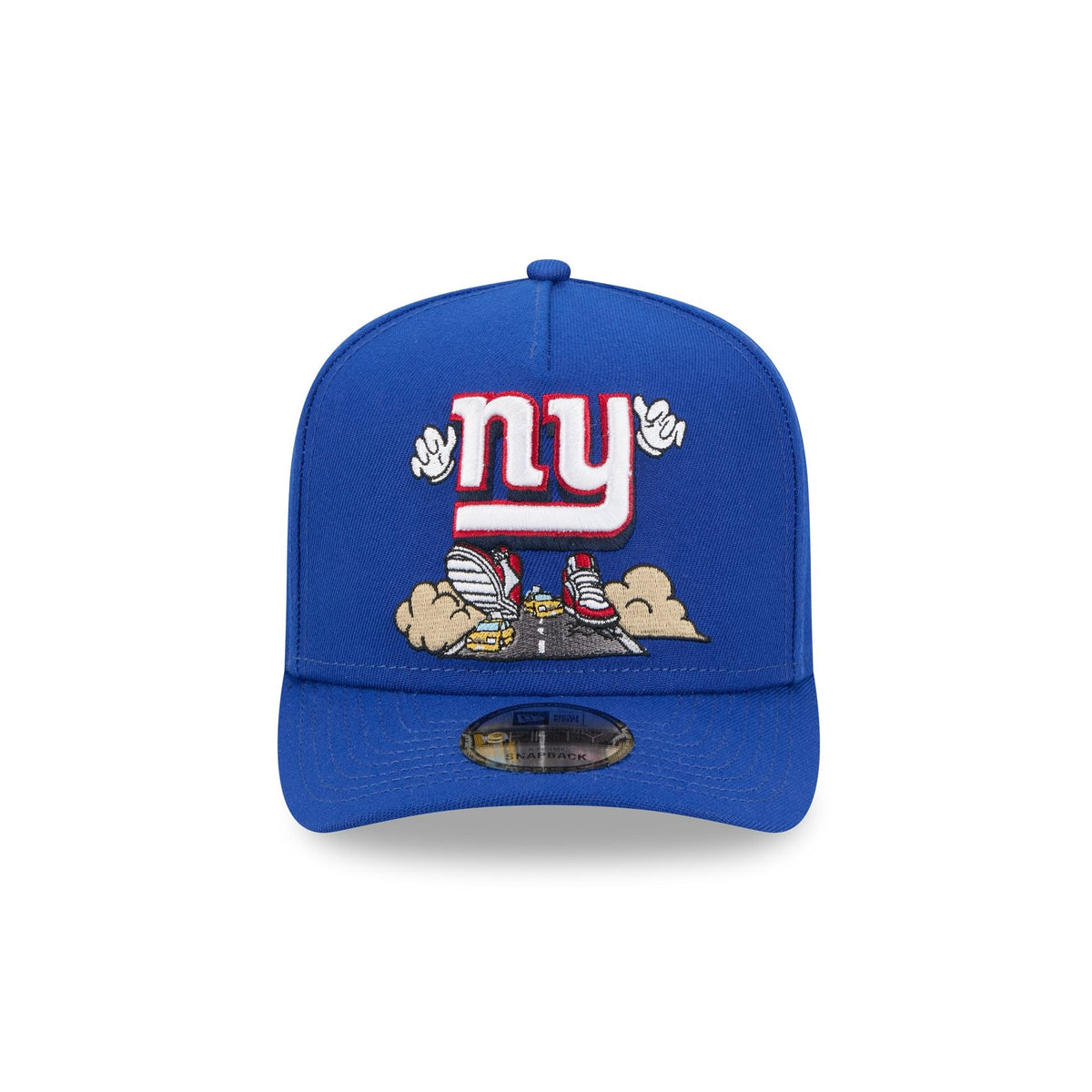 New York Giants Cartoon 9FIFTY A-Frame Snapback Hat