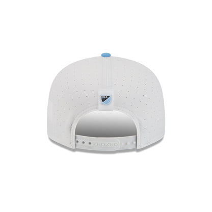 New York City FC 2026 MLS Kickoff Split Panel 9FIFTY Snapback Hat