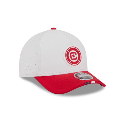 Chicago Fire 2026 MLS Kickoff 9FORTY M-Crown A-Frame Snapback Hat