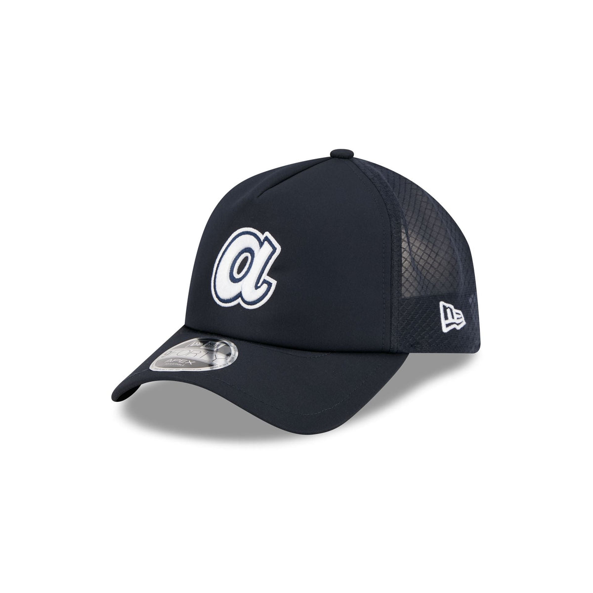 Atlanta Braves 2026 Batting Practice Alt A 9FORTY APEX Trucker Hat