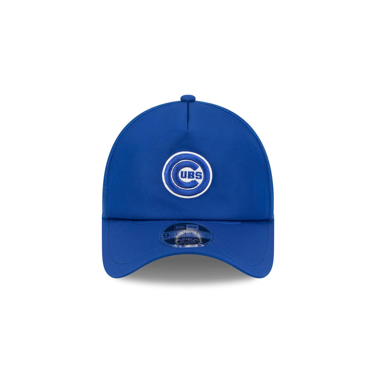 Chicago Cubs 2026 Batting Practice Alt Circle 9FORTY APEX Trucker Hat