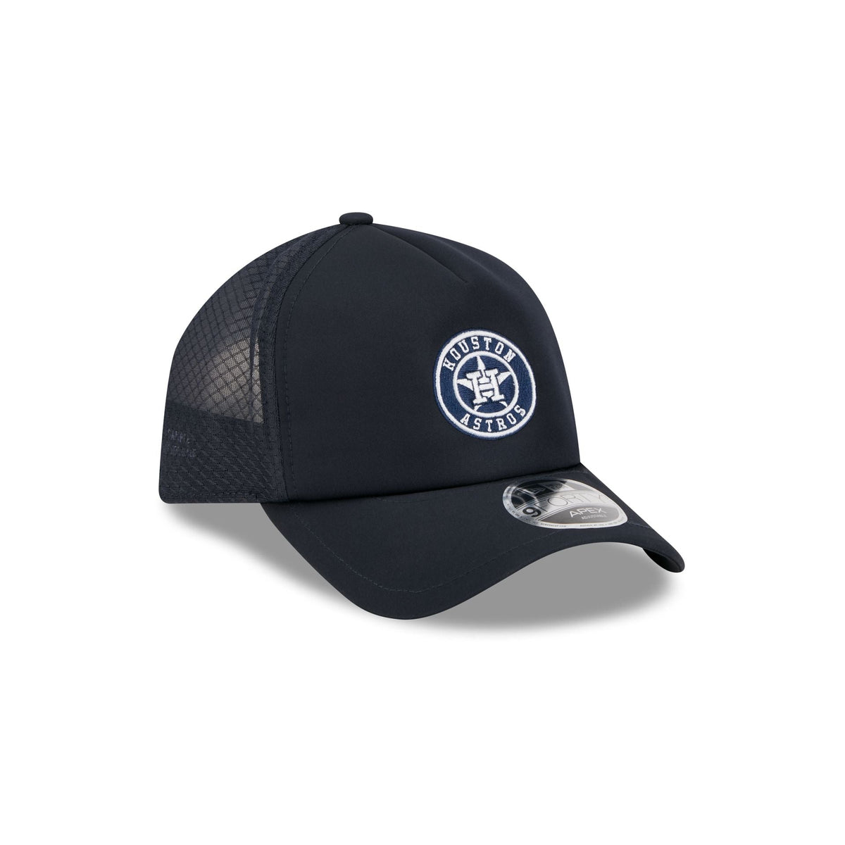 Houston Astros 2026 Batting Practice Alt Circle 9FORTY APEX Trucker Hat