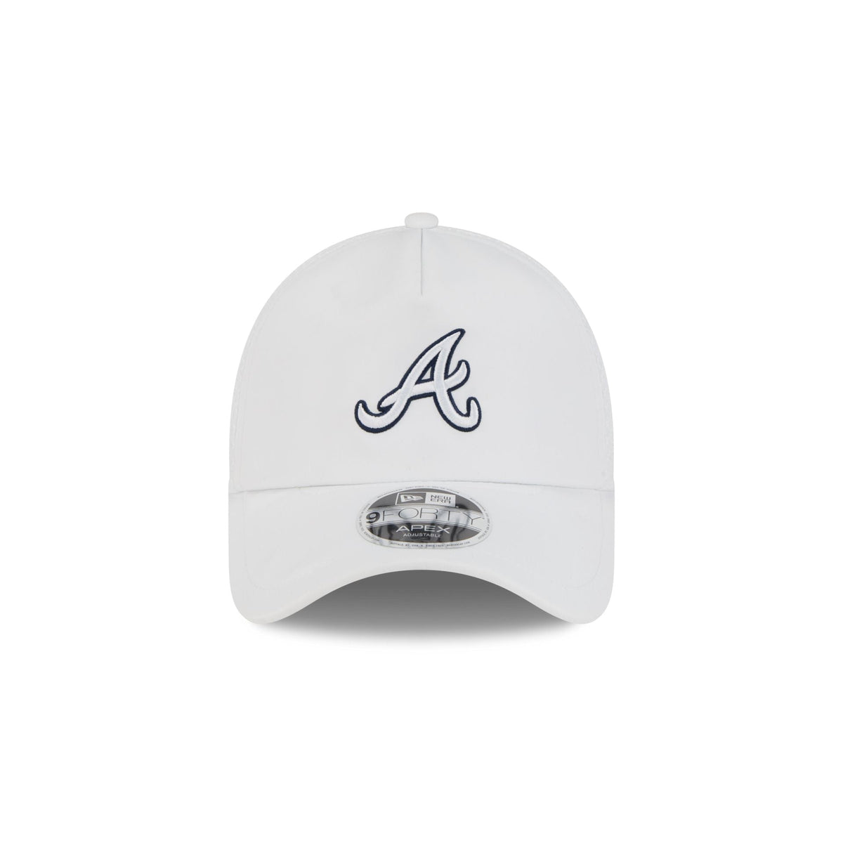 Atlanta Braves 2026 Batting Practice White 9FORTY APEX Trucker Hat
