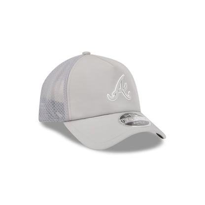 Atlanta Braves 2026 Batting Practice Gray 9FORTY APEX Trucker Hat