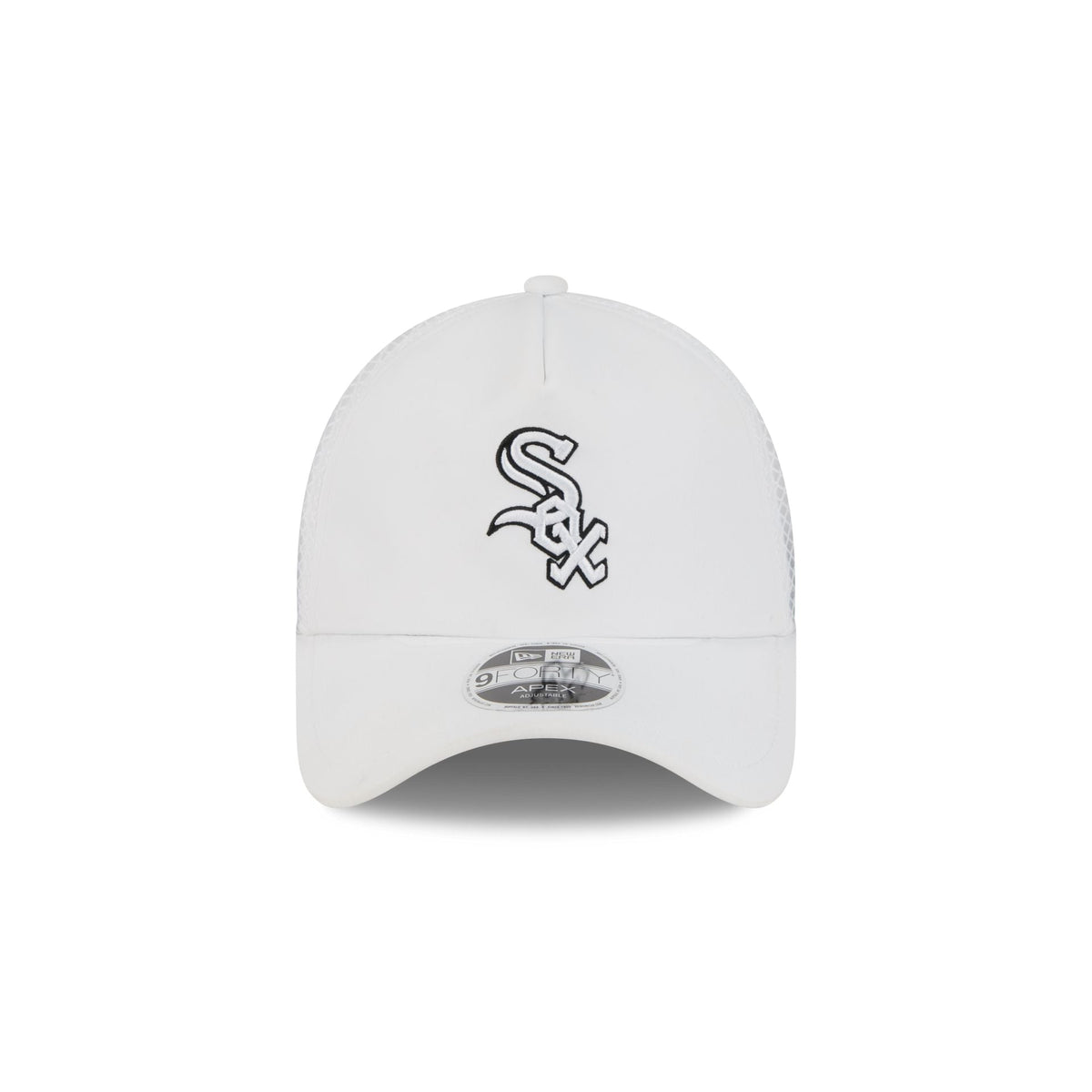 Chicago White Sox 2026 Batting Practice White 9FORTY APEX Trucker Hat