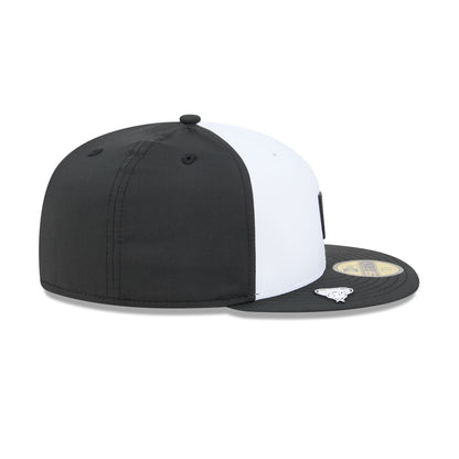 Arizona Diamondbacks 2026 Clubhouse Black & White 59FIFTY Fitted Hat