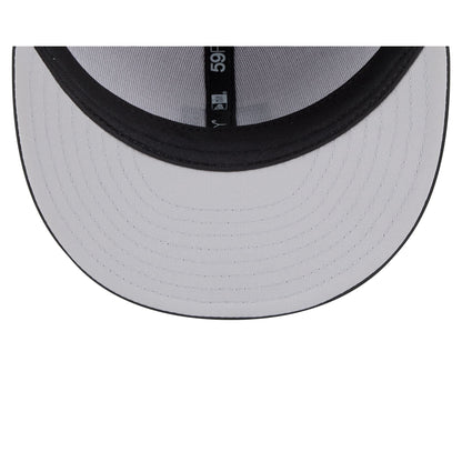 Arizona Diamondbacks 2026 Clubhouse Black & White 59FIFTY Fitted Hat