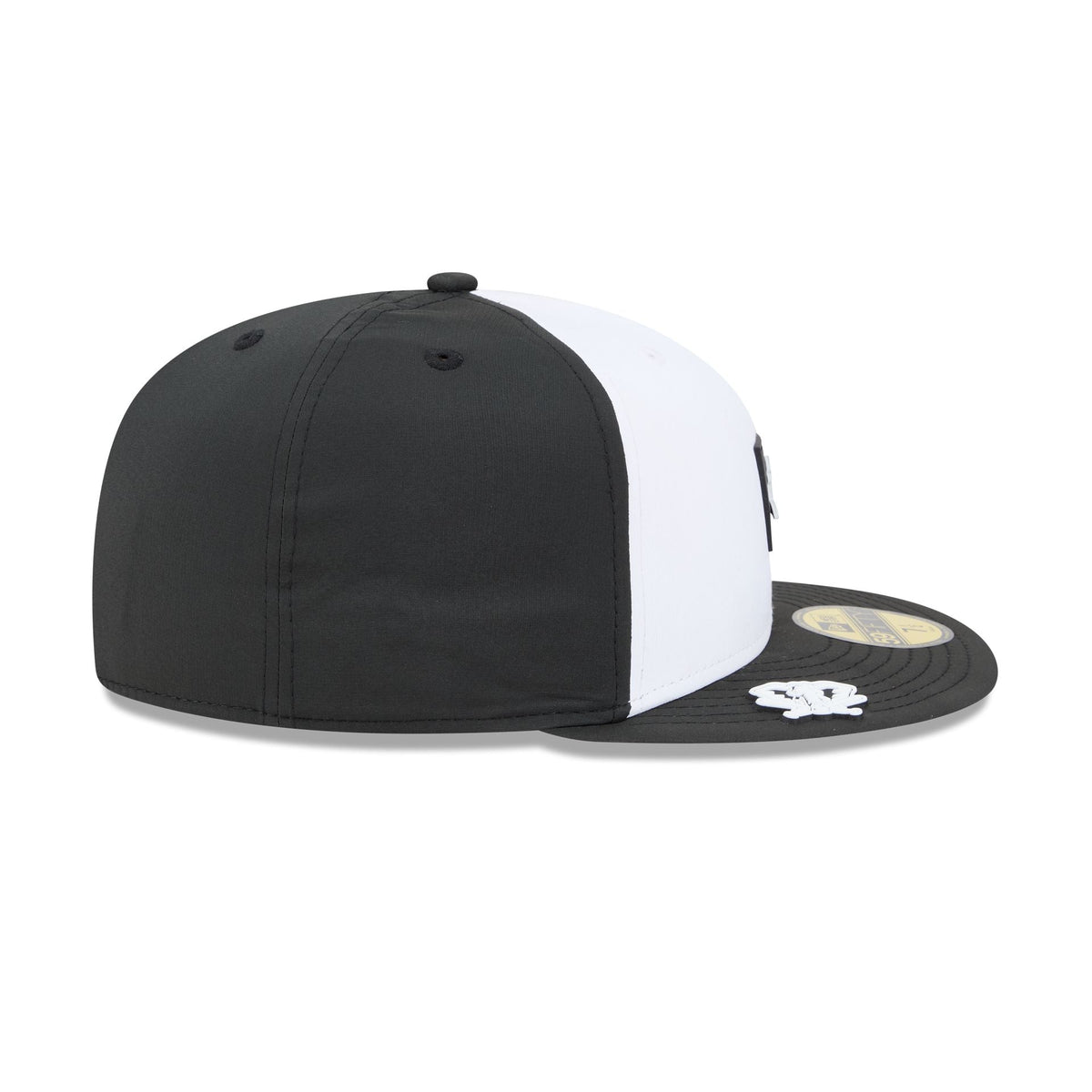 Athletics 2026 Clubhouse Black & White 59FIFTY Fitted Hat