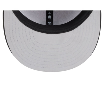 Athletics 2026 Clubhouse Black & White 59FIFTY Fitted Hat