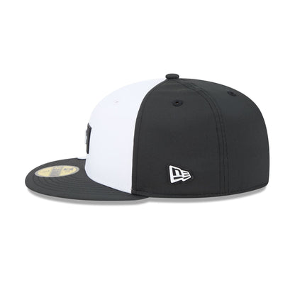 Cleveland Guardians 2026 Clubhouse Black & White 59FIFTY Fitted Hat