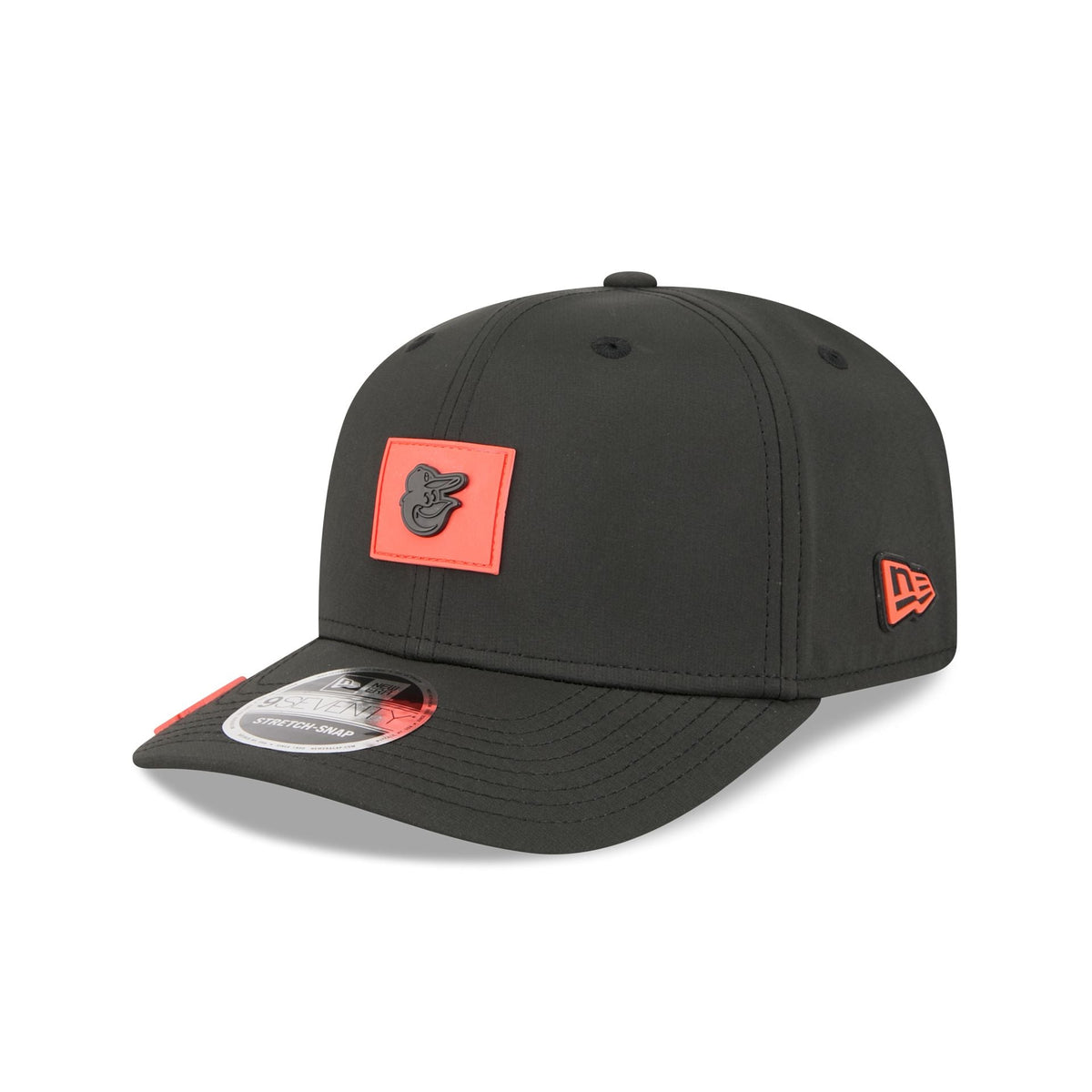Baltimore Orioles 2026 Clubhouse 9SEVENTY Stretch-Snap Hat
