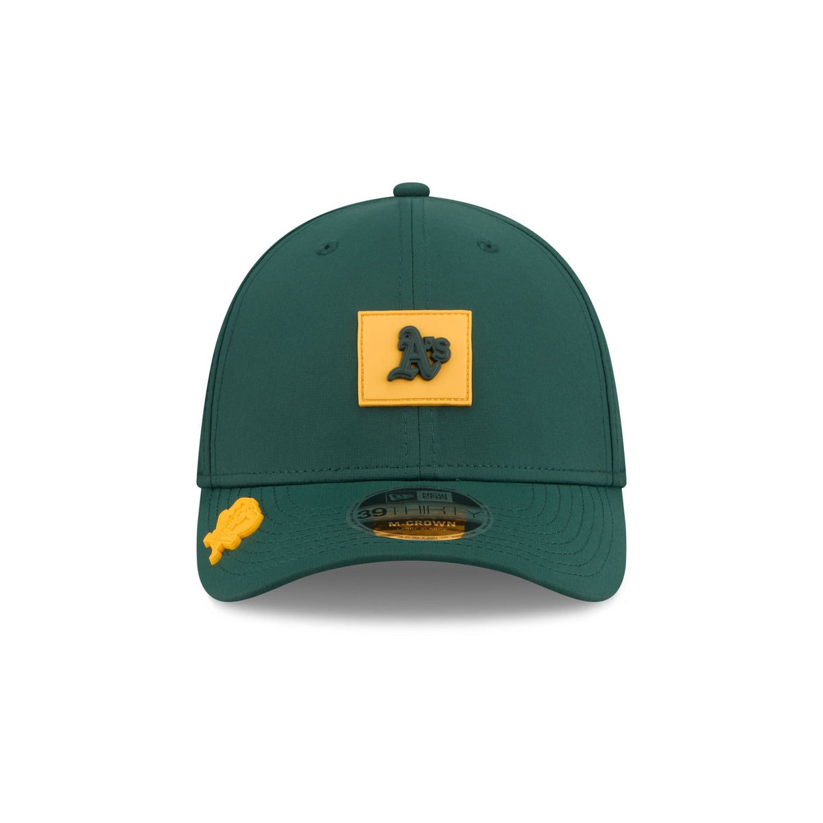Athletics 2026 Clubhouse 39THIRTY M-Crown Stretch Fit Hat