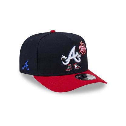 Atlanta Braves Cartoon 9FIFTY A-Frame Snapback Hat