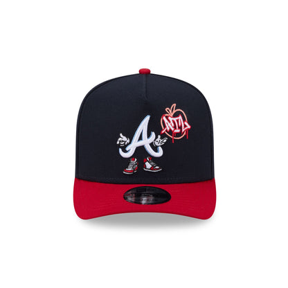 Atlanta Braves Cartoon 9FIFTY A-Frame Snapback Hat