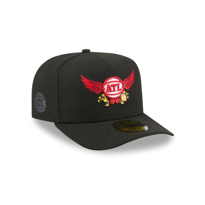 Atlanta Hawks Cartoon 59FIFTY A-Frame Fitted Hat