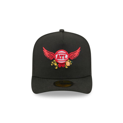 Atlanta Hawks Cartoon 59FIFTY A-Frame Fitted Hat