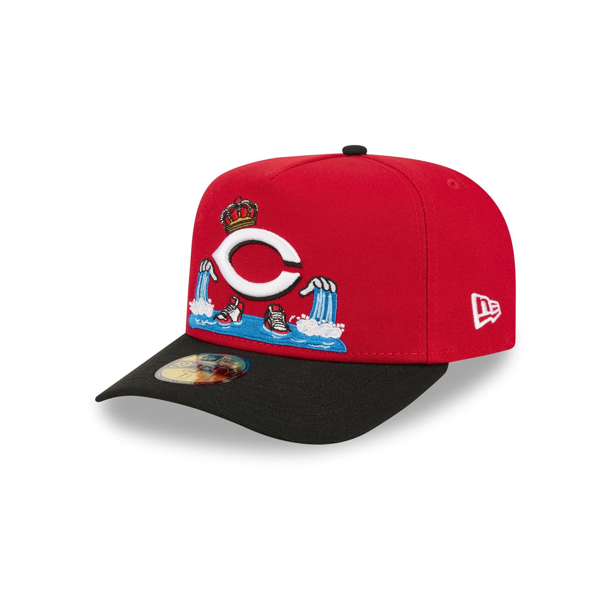 Cincinnati Reds Cartoon 59FIFTY A-Frame Fitted Hat