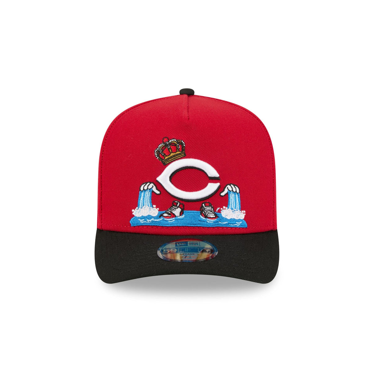 Cincinnati Reds Cartoon 59FIFTY A-Frame Fitted Hat