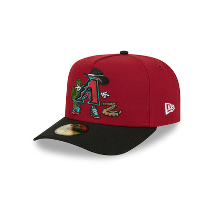 Arizona Diamondbacks Cartoon 59FIFTY A-Frame Fitted Hat