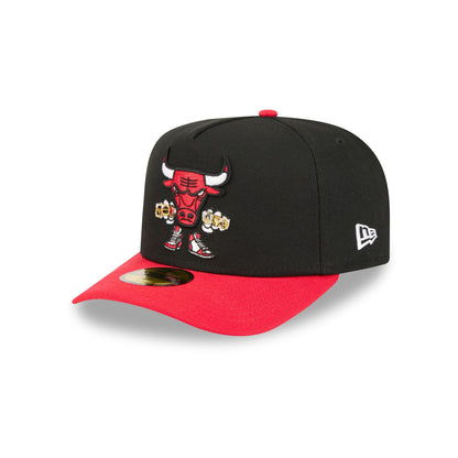 Chicago Bulls Cartoon 59FIFTY A-Frame Fitted Hat
