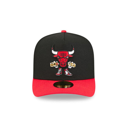 Chicago Bulls Cartoon 59FIFTY A-Frame Fitted Hat