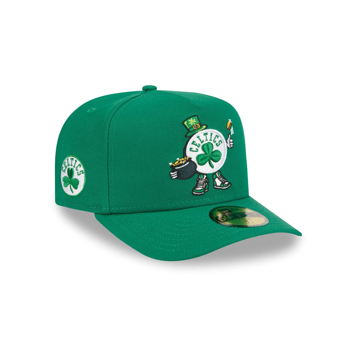 Boston Celtics Cartoon 59FIFTY A-Frame Fitted Hat