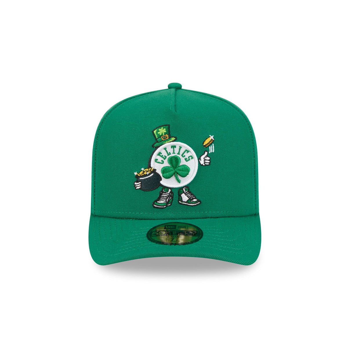 Boston Celtics Cartoon 59FIFTY A-Frame Fitted Hat