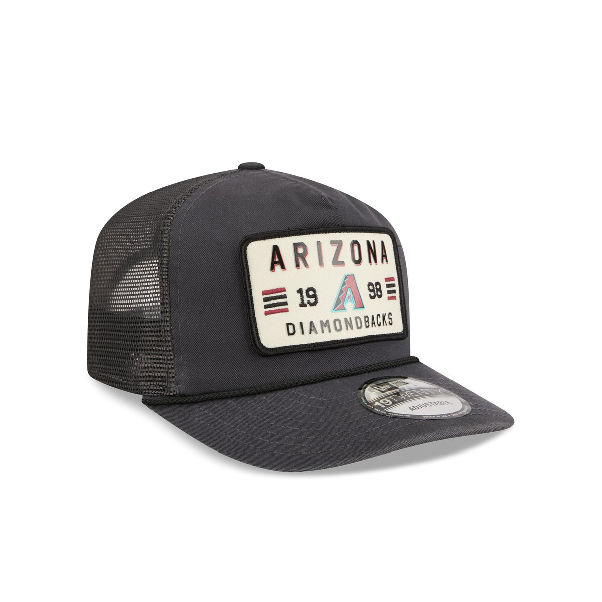 Arizona Diamondbacks Washed Graphite 19TWENTY Trucker Hat