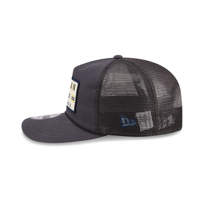 Michigan Wolverines Washed Graphite 19TWENTY Trucker Hat