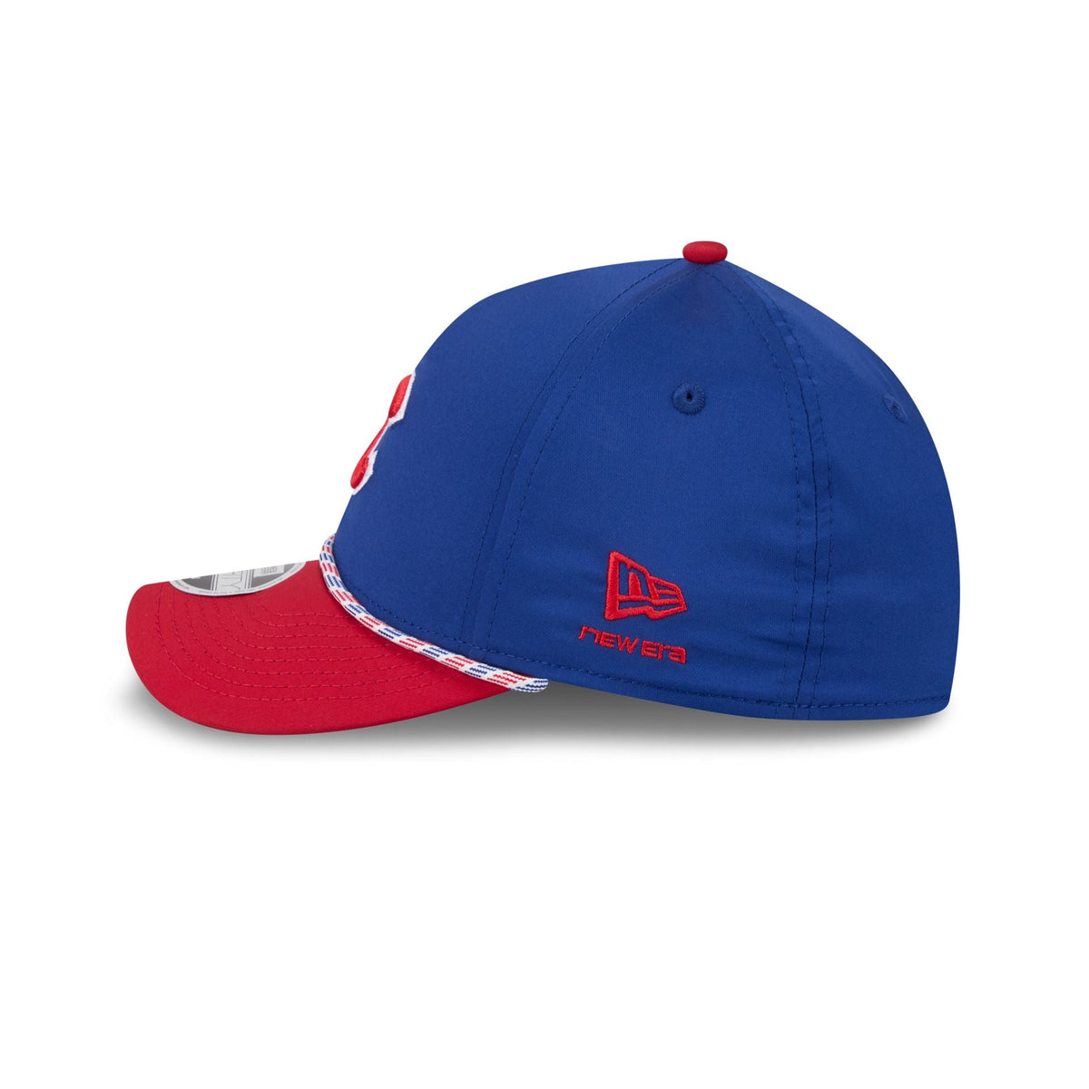 Chicago Cubs Rope 39THIRTY M-Crown A-Frame Stretch Fit Hat