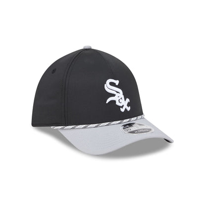 Chicago White Sox Rope 39THIRTY M-Crown A-Frame Stretch Fit Hat