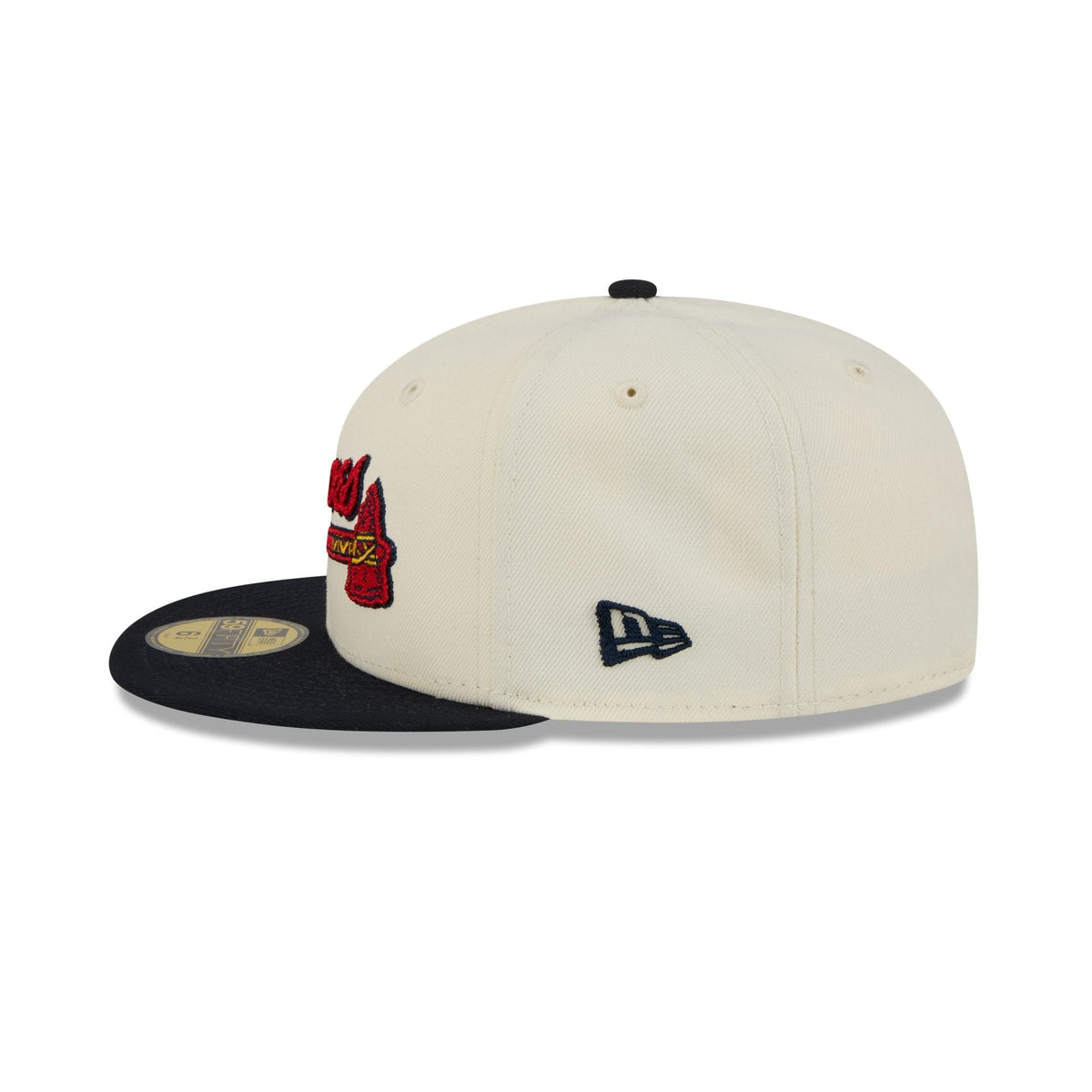 Atlanta Braves Two Tone Stitch 59FIFTY Fitted Hat