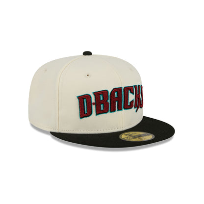 Arizona Diamondbacks Two Tone Stitch 59FIFTY Fitted Hat