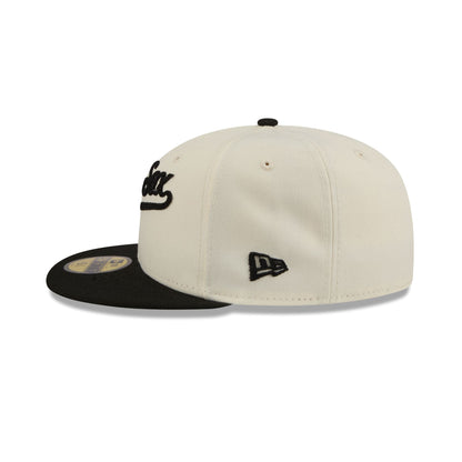 Chicago White Sox Two Tone Stitch 59FIFTY Fitted Hat