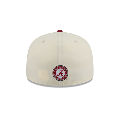 Alabama Crimson Tide Two Tone Stitch 59FIFTY Fitted Hat