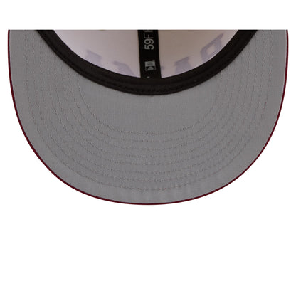 Alabama Crimson Tide Two Tone Stitch 59FIFTY Fitted Hat