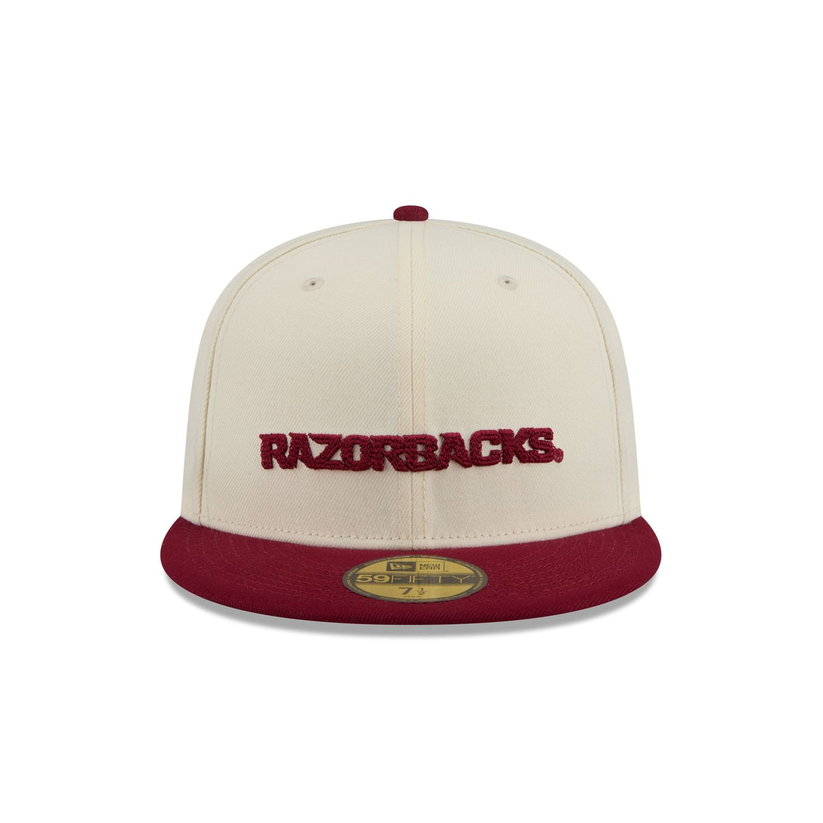 Arkansas Razorbacks Two Tone Stitch 59FIFTY Fitted Hat