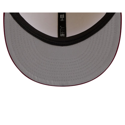Arkansas Razorbacks Two Tone Stitch 59FIFTY Fitted Hat