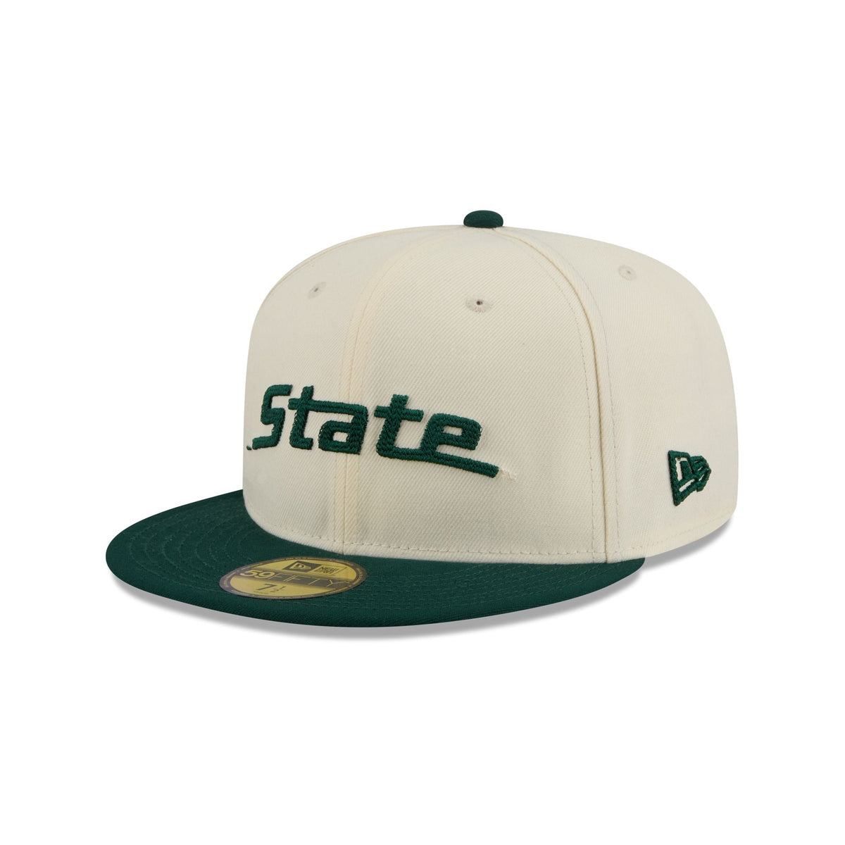 Michigan State Spartans Two Tone Stitch 59FIFTY Fitted Hat