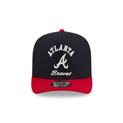 Atlanta Braves Arched 9FIFTY A-Frame Snapback Hat