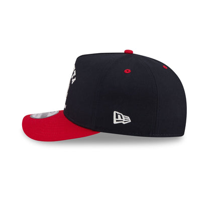 Atlanta Braves Arched 9FIFTY A-Frame Snapback Hat