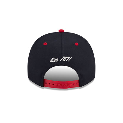 Atlanta Braves Arched 9FIFTY A-Frame Snapback Hat