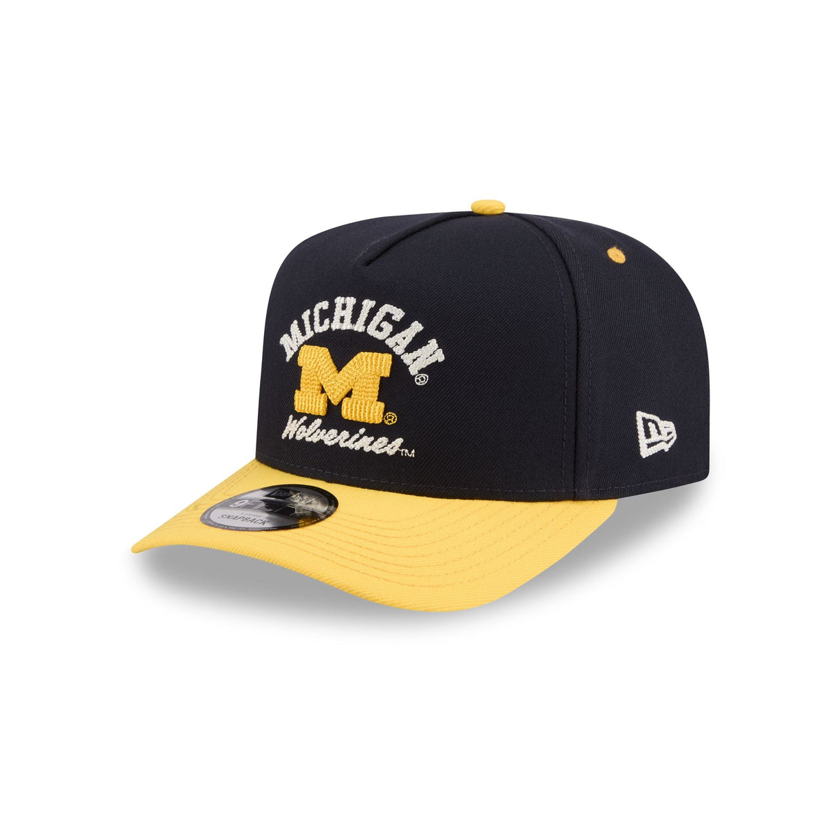 Michigan Wolverines Arched 9FIFTY A-Frame Snapback Hat