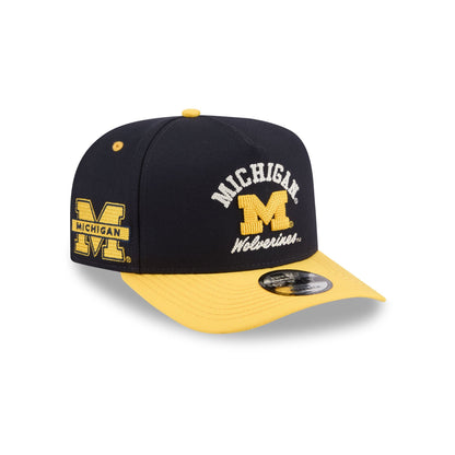 Michigan Wolverines Arched 9FIFTY A-Frame Snapback Hat
