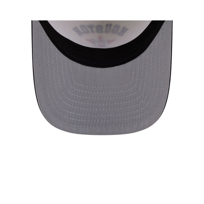 Houston Astros Arched Chrome White 9FIFTY A-Frame Snapback Hat