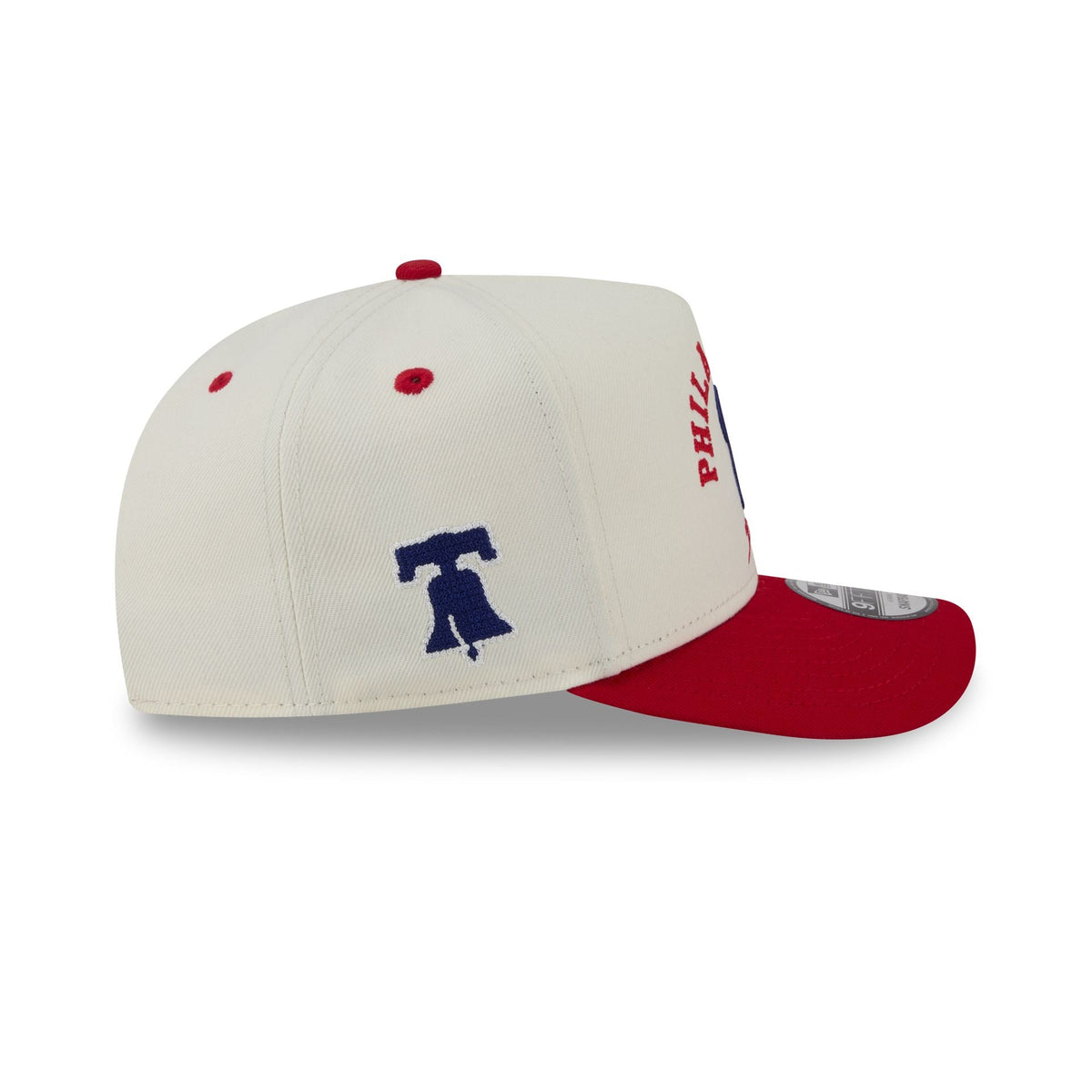 Philadelphia Phillies Arched Chrome White 9FIFTY A-Frame Snapback Hat