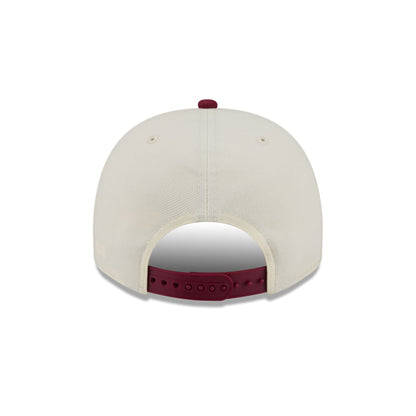 Philadelphia Phillies Three Hit Chrome White 9FIFTY A-Frame Snapback Hat